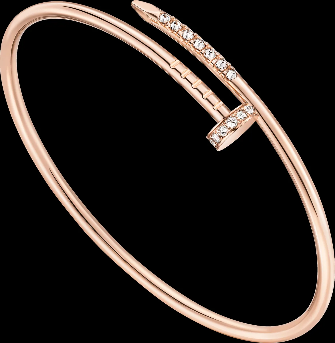 Rose gold bracelet