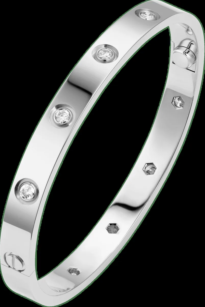 Yellow gold or white gold bracelet