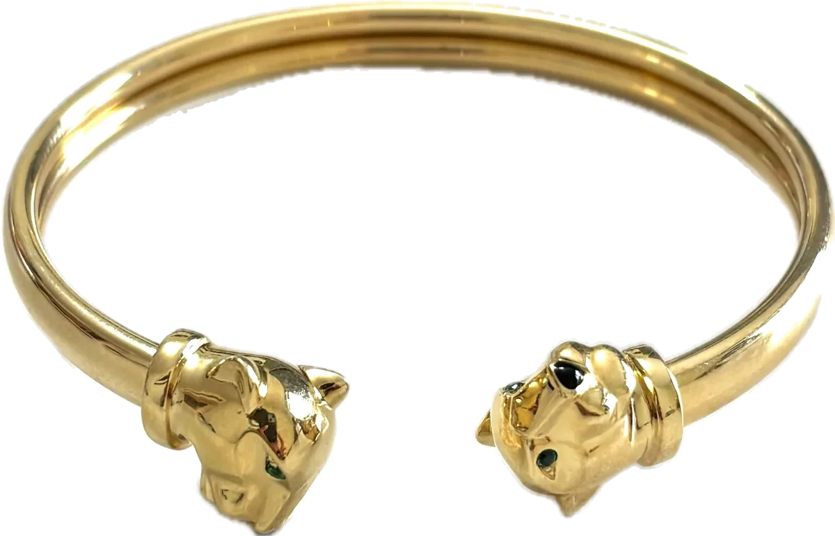Yellow gold bracelet set with natural certified stones
