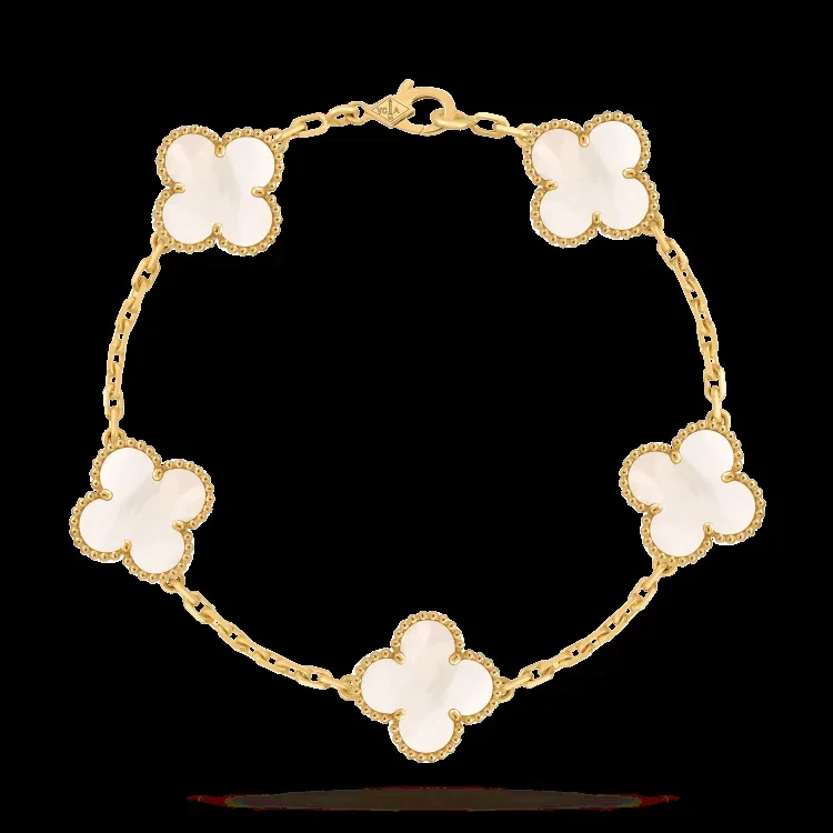 Yellow gold or white gold bracelet set with natural certified stones