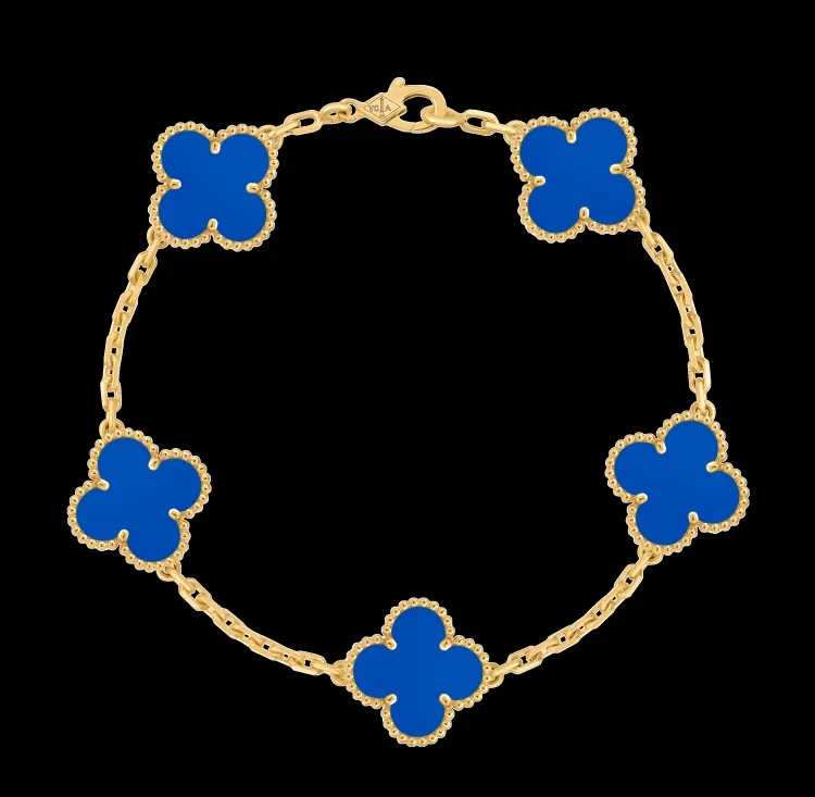 Yellow gold bracelet set with natural certified stones
