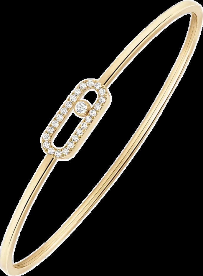 Rose gold bracelet set with laboratory-grown diamonds, 0.18 carat total