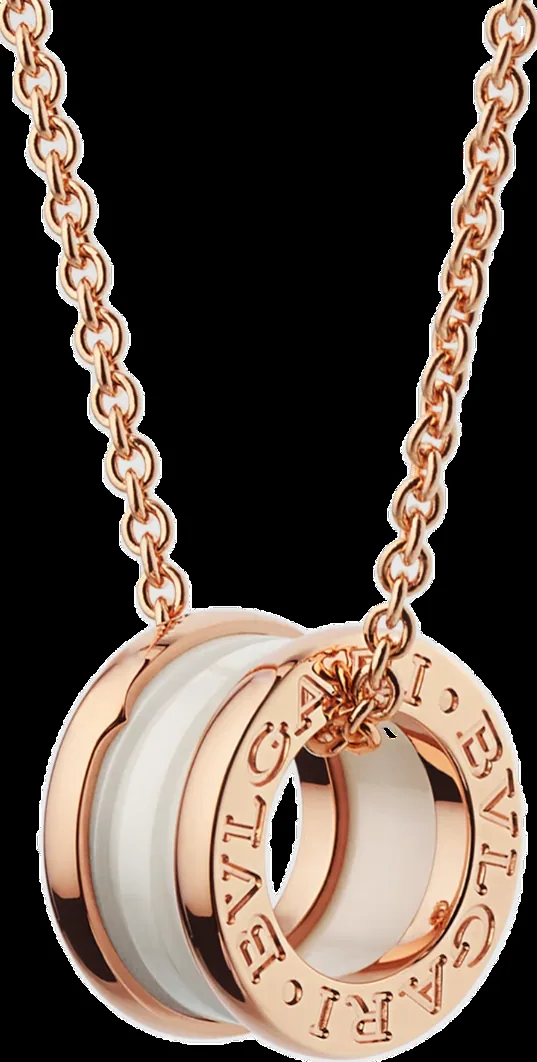 Rose gold necklace