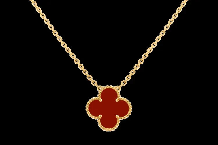 Yellow gold necklace set with natural certified stones