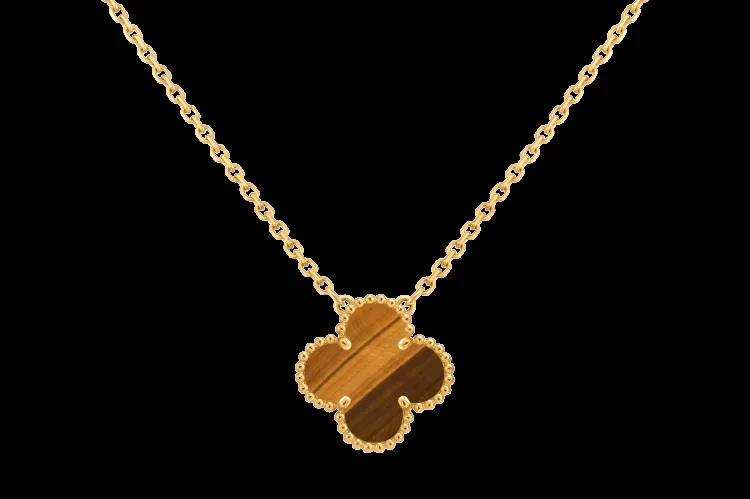 Yellow gold necklace set with natural certified stones