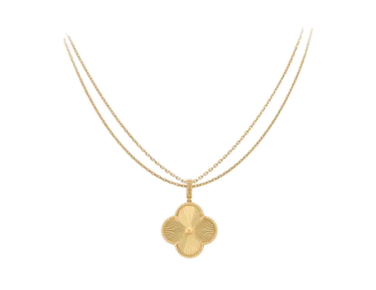 Yellow gold or white gold necklace set with natural certified stones