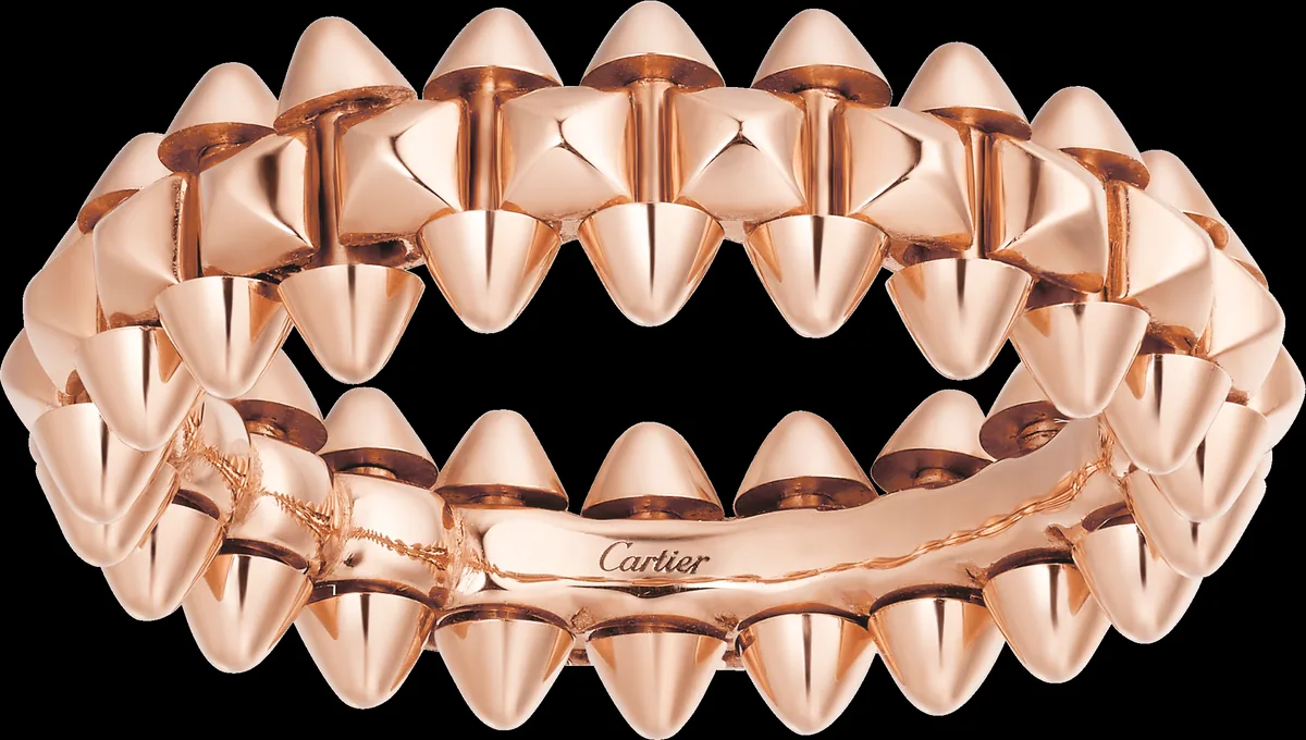 Rose gold ring