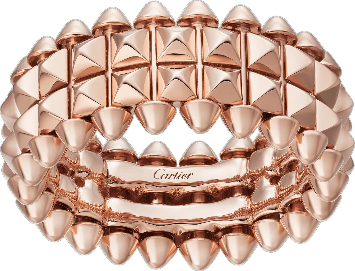 Rose gold ring