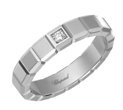 White gold ring