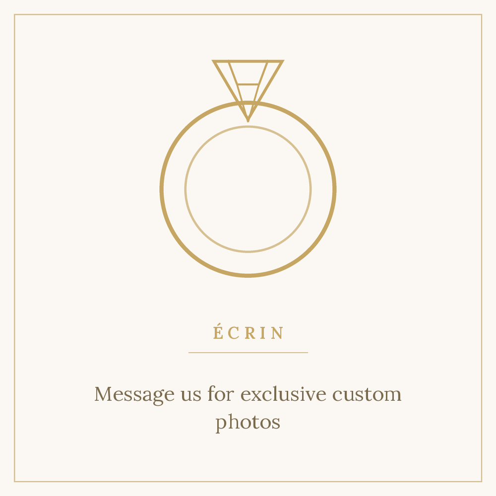 Yellow gold, white gold or rose gold ring set with laboratory-grown diamonds, 2 carat total